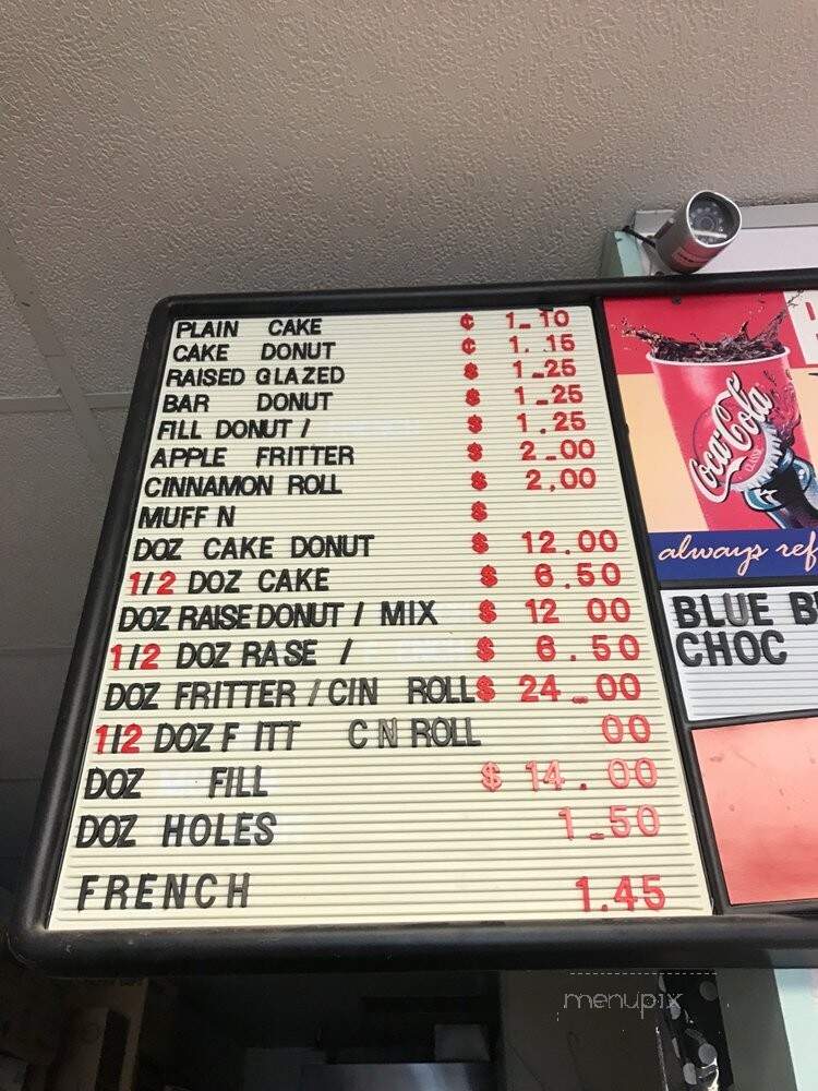 Lee Donut LLC - Tacoma, WA menu_pic