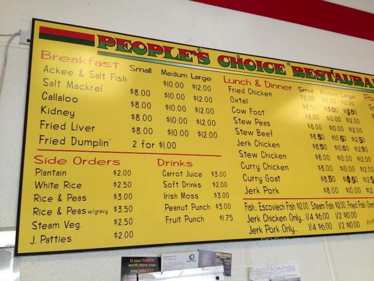 People's Choice Jamaican Amer - Norwalk, CT