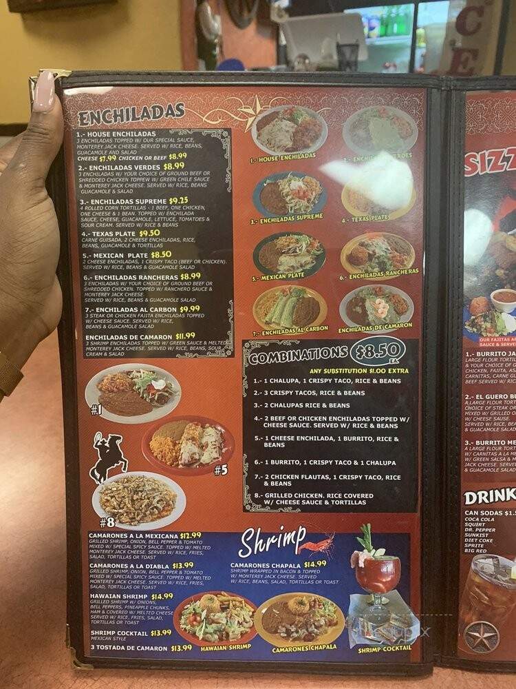 Taqueria El Charro - San Antonio, TX menu_pic