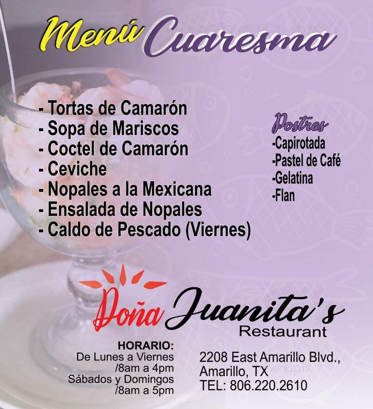 Dona Juanita's Mexican Restaurant - Amarillo, TX