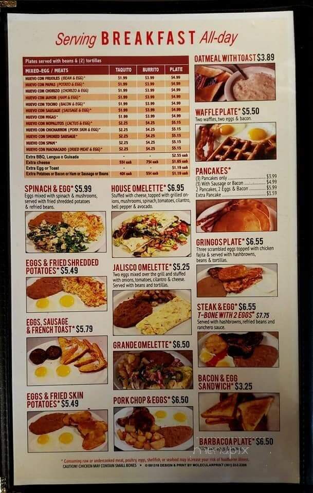 Taqueria Los Altos De Jalisco - Houston, TX menu_pic