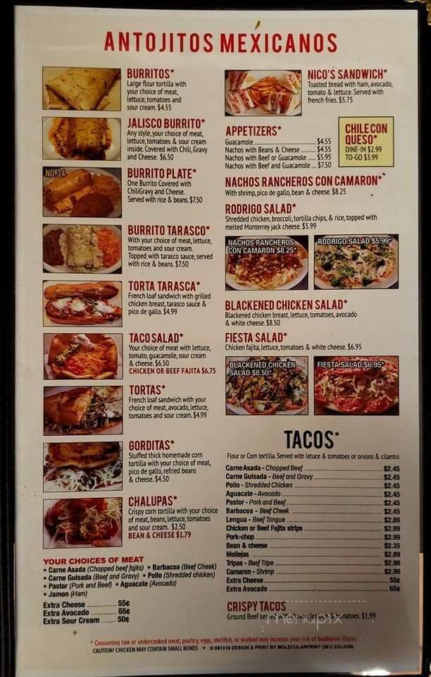 Taqueria Los Altos De Jalisco - Houston, TX menu_pic