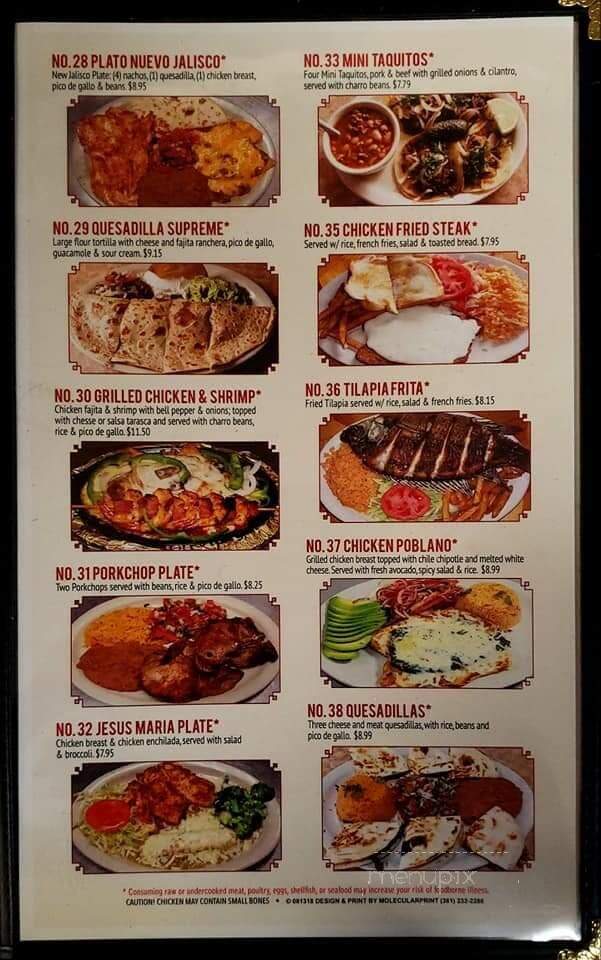 Taqueria Los Altos De Jalisco - Houston, TX menu_pic