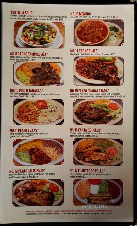 Taqueria Los Altos De Jalisco - Houston, TX menu_pic