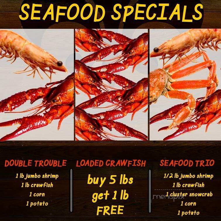 Hank's Seafood Restaurant - Houston, TX menu_pic