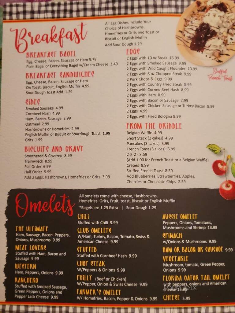 Northgate Diner - Ocala, FL menu_pic