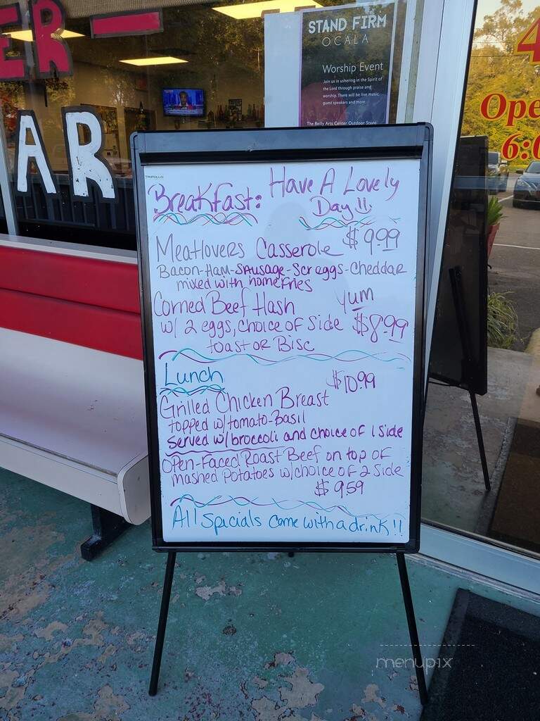 Northgate Diner - Ocala, FL menu_pic