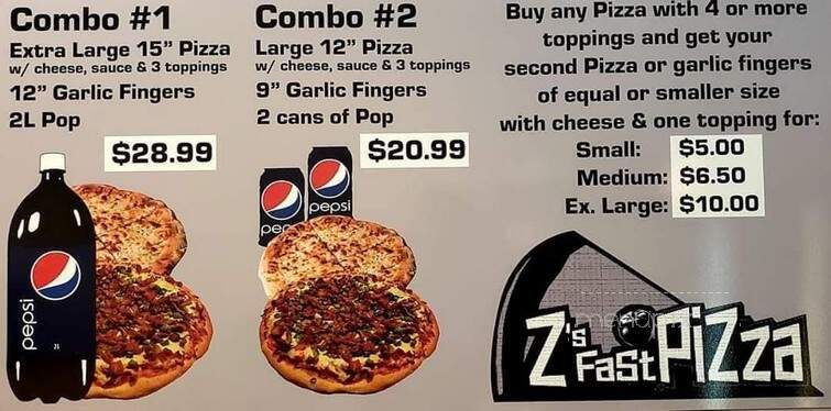 Z's Fast Pizza - Corner Brook, NL