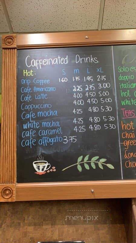 6th Sense Cafe - Edmonton, AB menu_pic