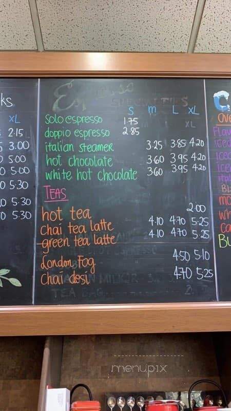6th Sense Cafe - Edmonton, AB menu_pic