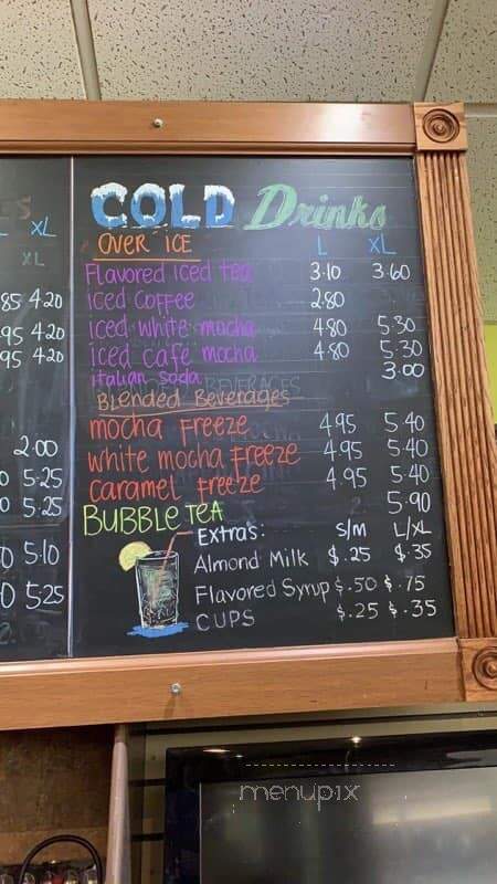 6th Sense Cafe - Edmonton, AB menu_pic
