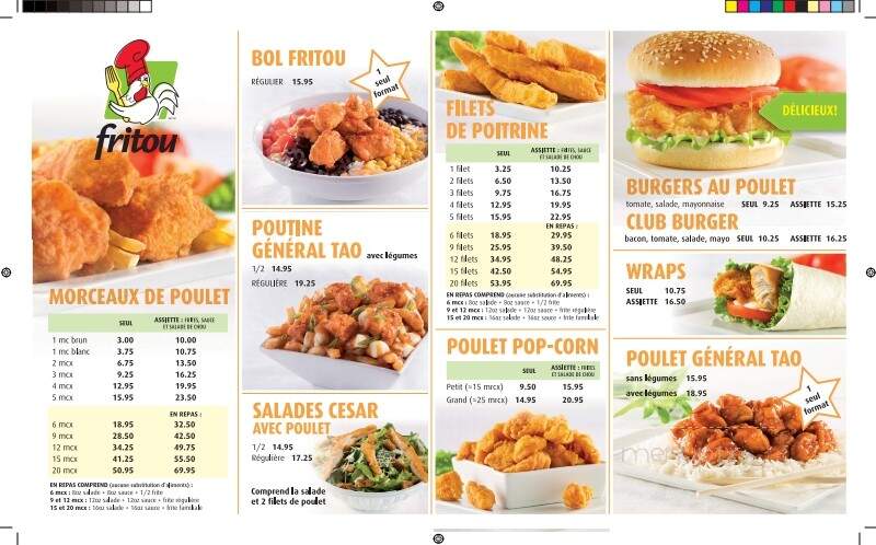 Restaurant L'Incognito - Sainte-Justine, QC menu_pic