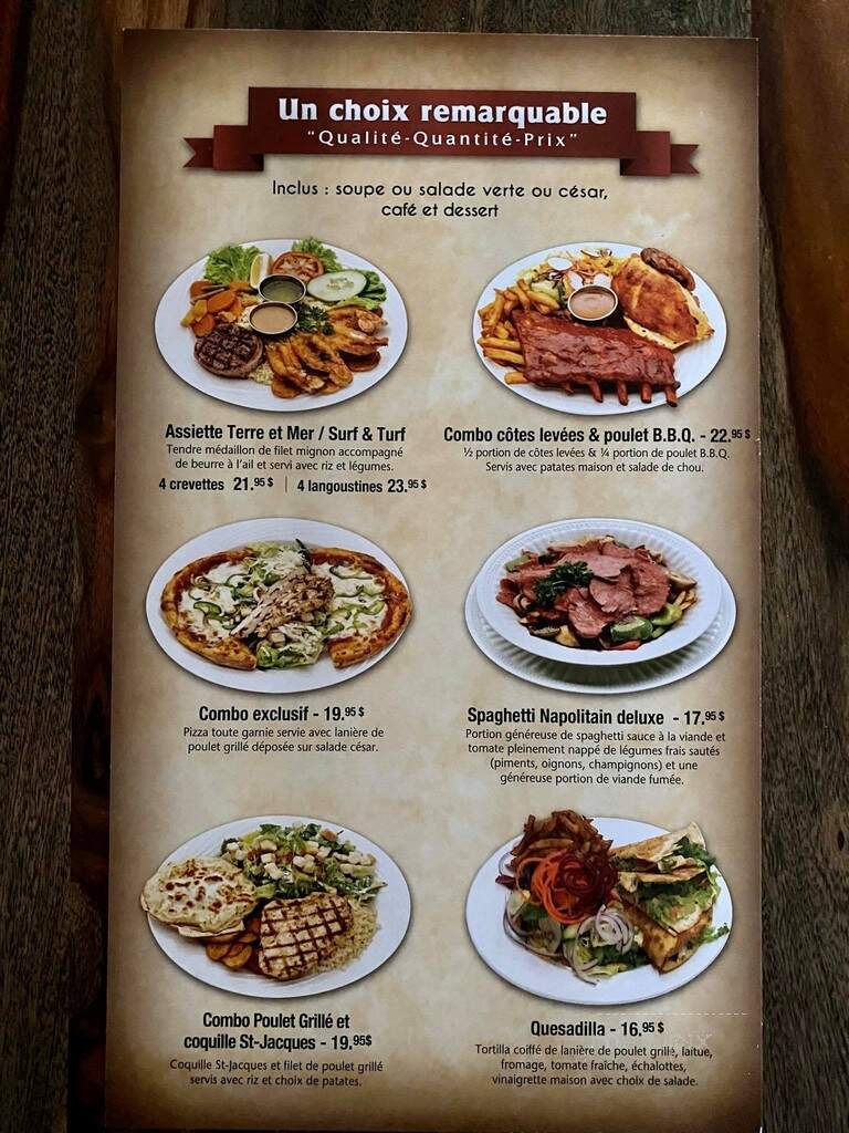 Restaurant Montaza - Montreal, QC menu_pic