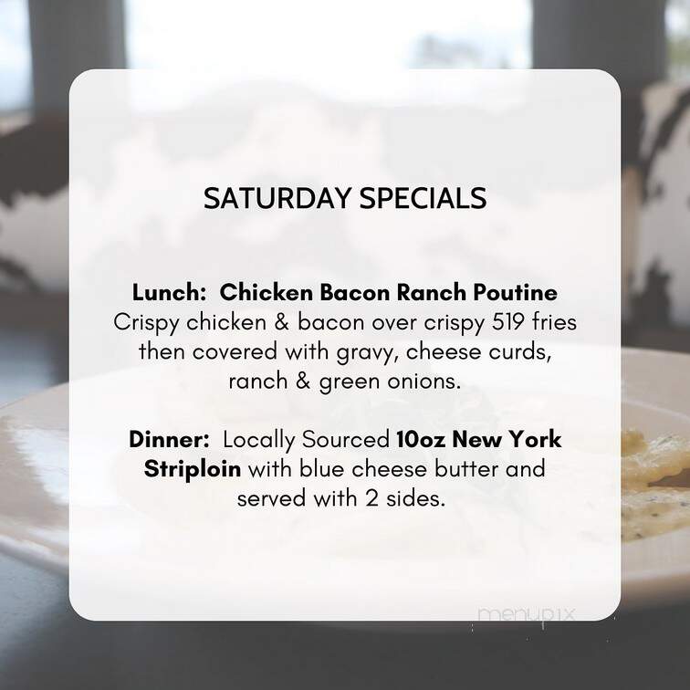 Dunkeld Restaurant - Walkerton, ON menu_pic