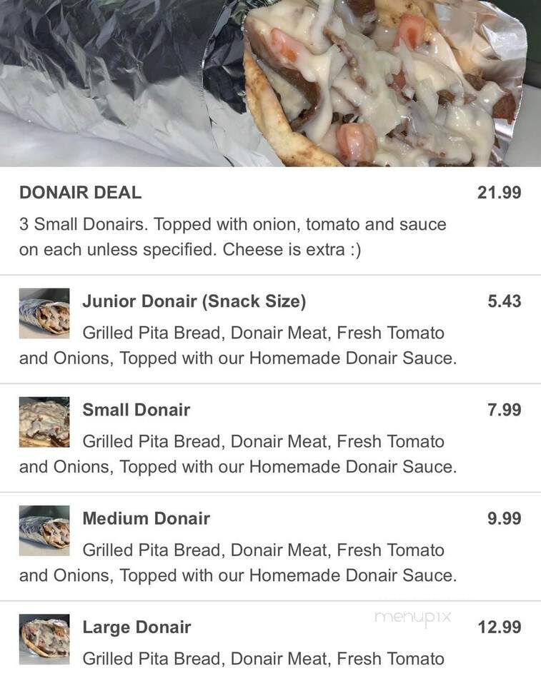 Pizzadelic - Nova Scotia, NS menu_pic