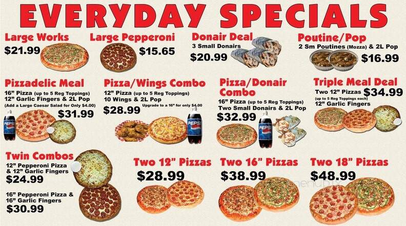 Pizzadelic - Nova Scotia, NS menu_pic