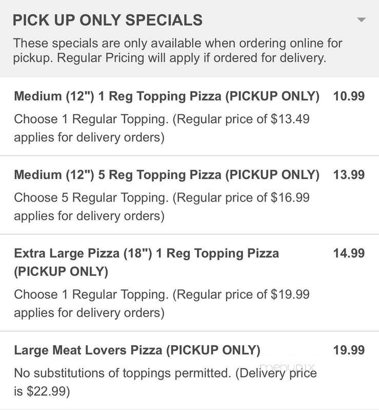 Pizzadelic - Nova Scotia, NS menu_pic