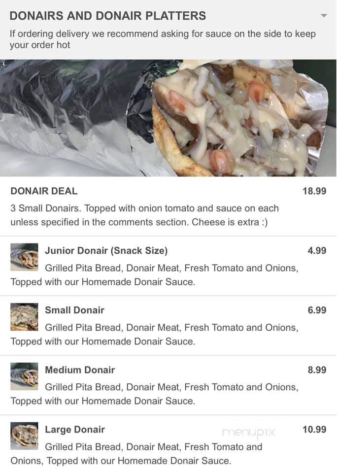 Pizzadelic - Nova Scotia, NS menu_pic