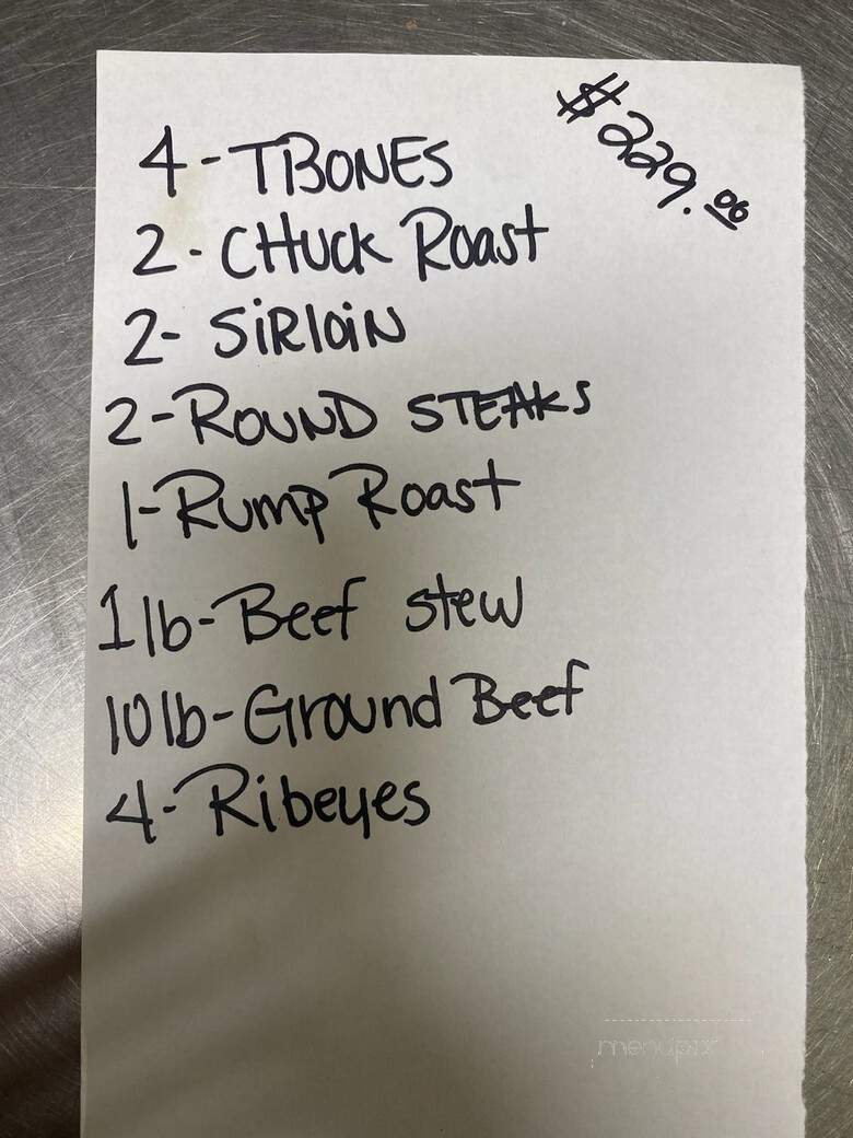 Brian's Trade Rate Foods - Rockford, IL menu_pic