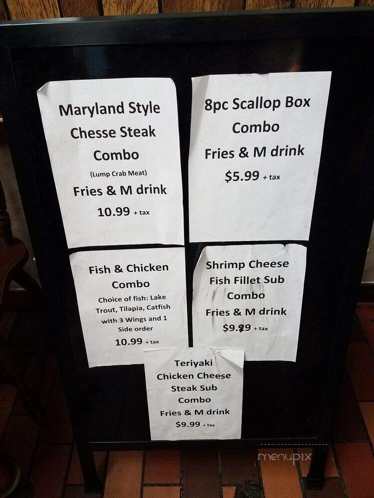 Sunny's Sub - Baltimore, MD menu_pic