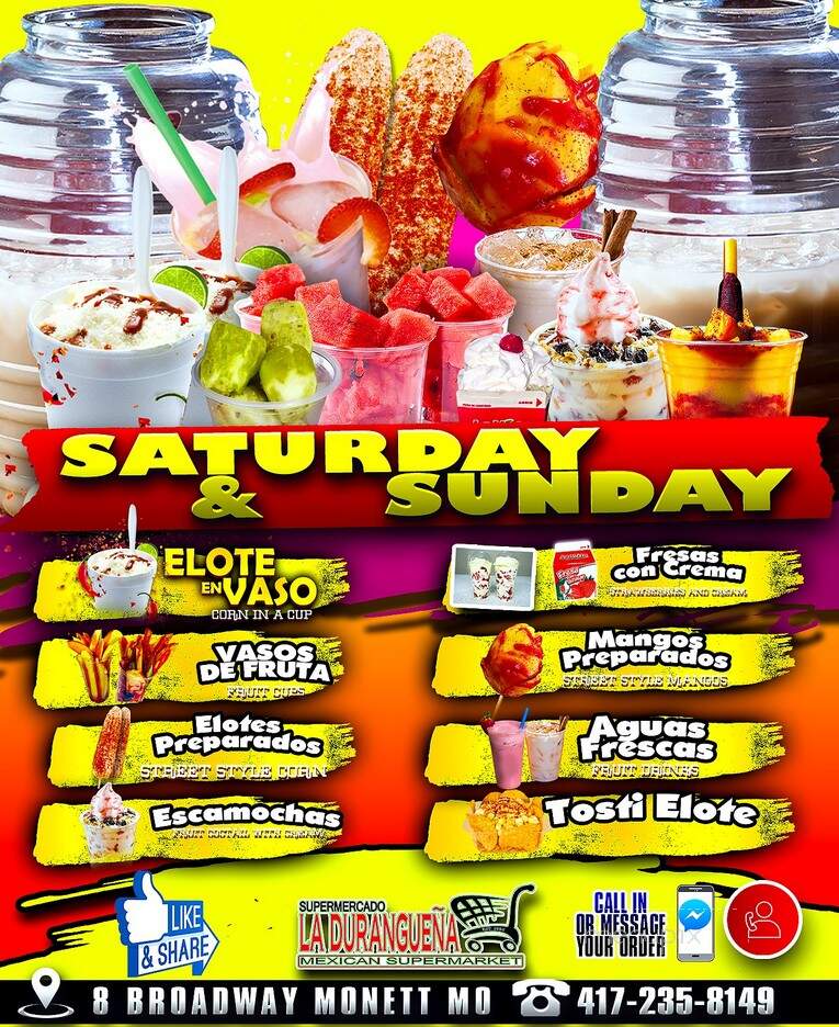 La Durangena - Monett, MO menu_pic