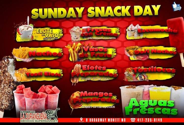 La Durangena - Monett, MO menu_pic