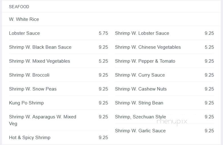 Happy Garden - Keansburg, NJ menu_pic