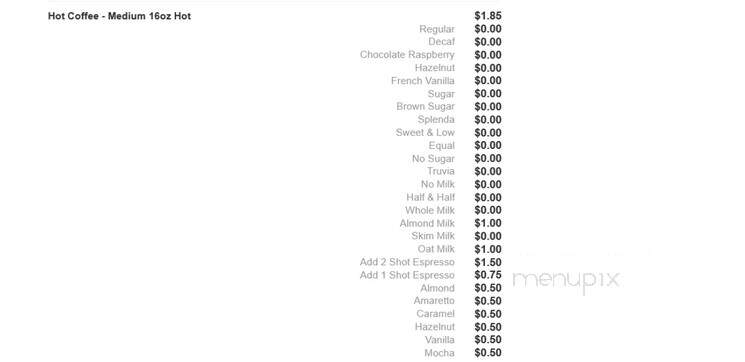 Coffee Spot Cafe - Brooklyn, NY menu_pic