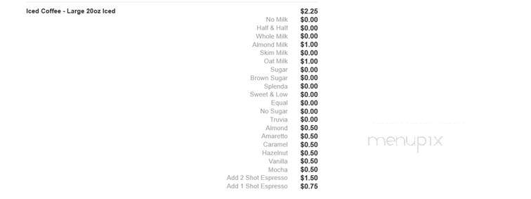 Coffee Spot Cafe - Brooklyn, NY menu_pic
