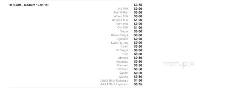 Coffee Spot Cafe - Brooklyn, NY menu_pic