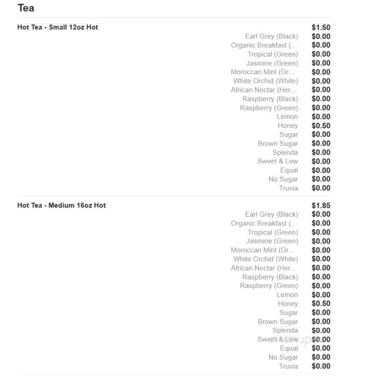 Coffee Spot Cafe - Brooklyn, NY menu_pic