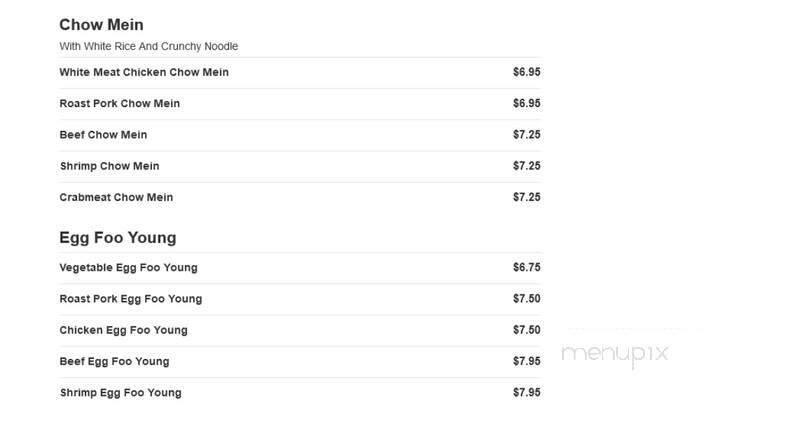 China Wok - Winnsboro, SC menu_pic