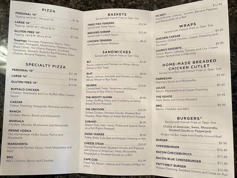 Public Well Store & Cafe - Anderson, SC menu_pic