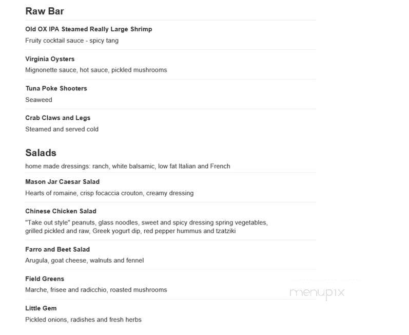 Riverside Hearth - Leesburg, VA menu_pic
