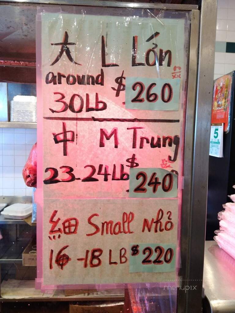 New China Station Bbq Restaurant - San Jose, CA menu_pic