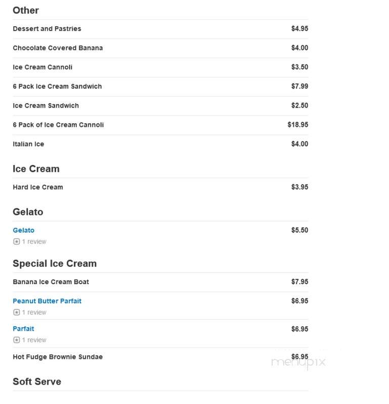 Sprinkles Ice Cream Shoppe - North Haven, CT menu_pic