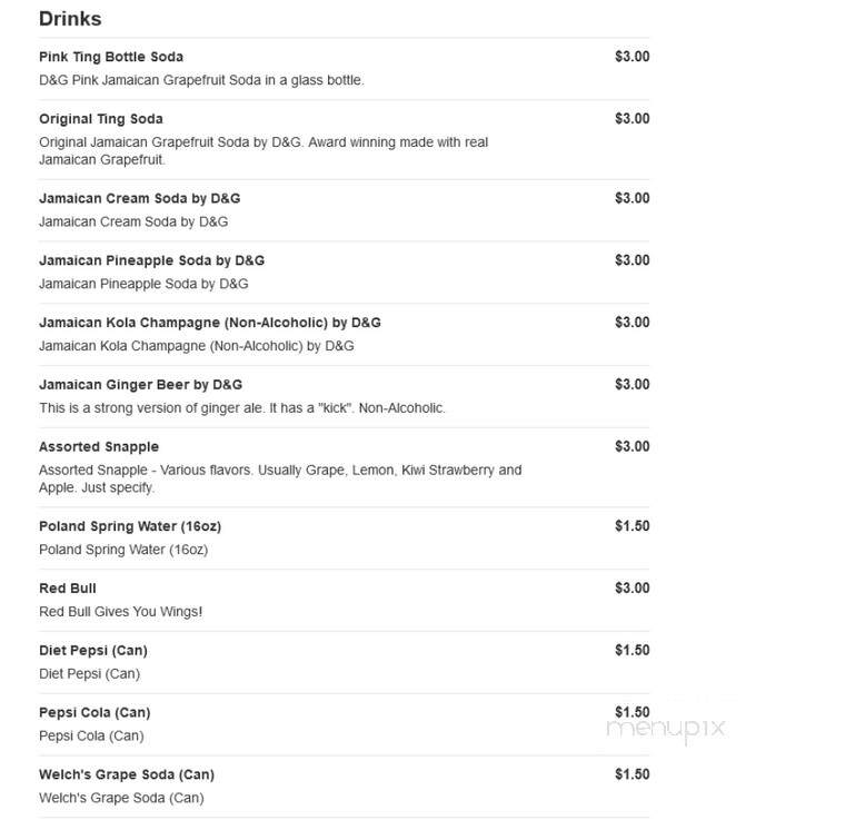 Island Taste Cuisine - East Bronx, NY menu_pic