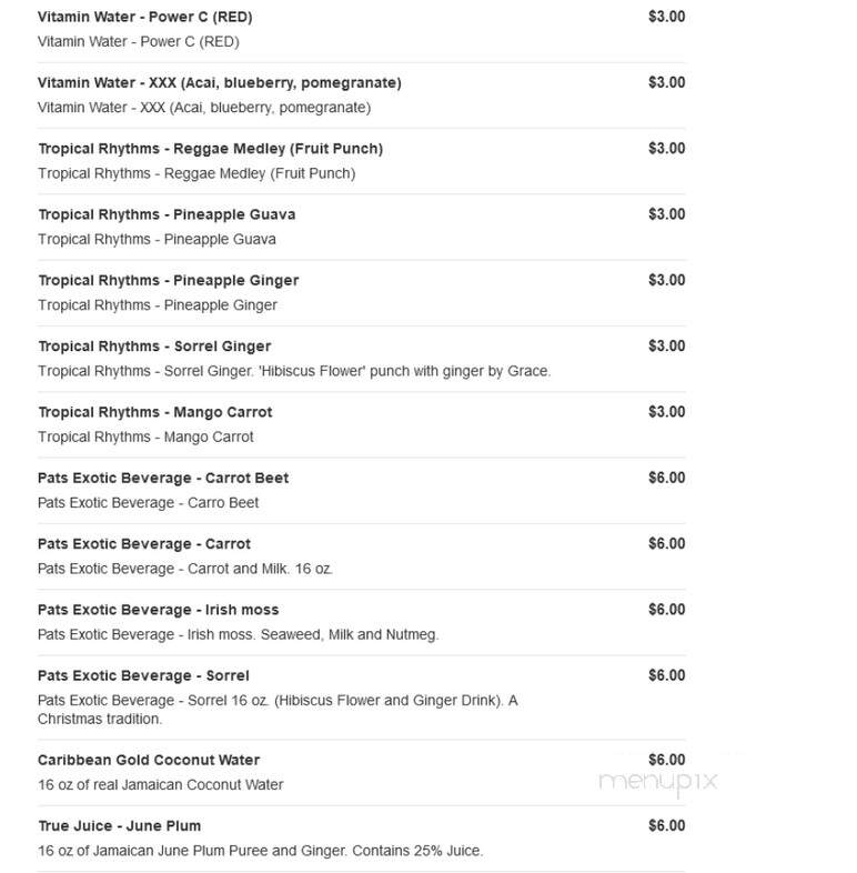 Island Taste Cuisine - East Bronx, NY menu_pic