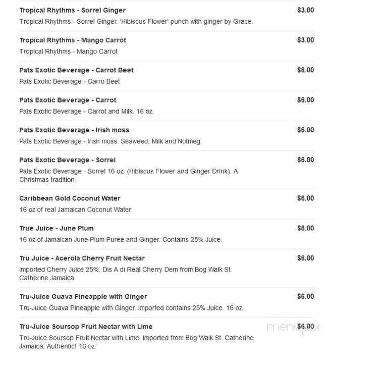 Island Taste Cuisine - East Bronx, NY menu_pic