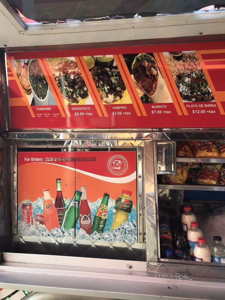 Birrieria Los Gonzalez - Los Angeles, CA menu_pic