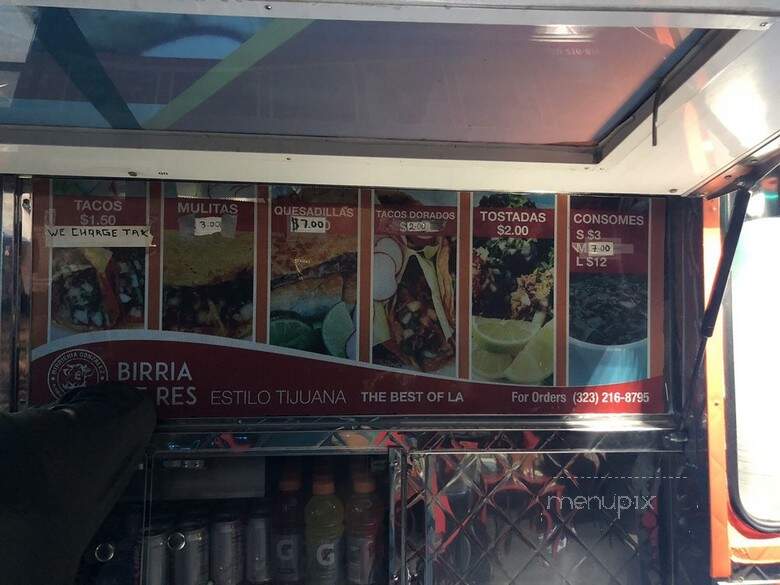 Birrieria Los Gonzalez - Los Angeles, CA menu_pic