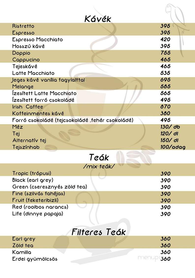 The Beach Club Cafe - Thermal, CA menu_pic