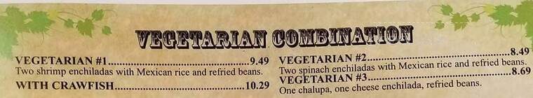 Los Mayas - Franklin, LA menu_pic