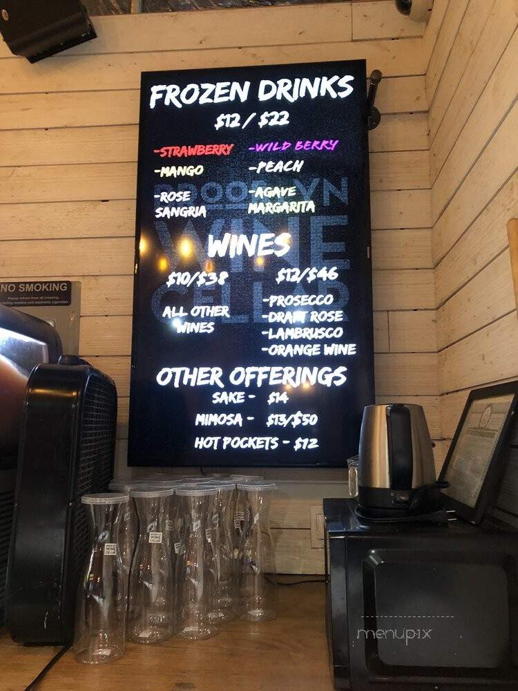 Brooklyn Wine Cellar - Brooklyn, NY menu_pic