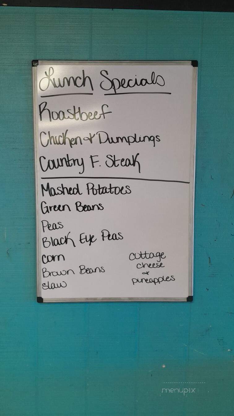 Crofton Restaurant - Crofton, KY menu_pic