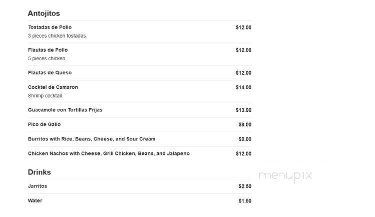 El Cafe de Hoya - Elmont, NY menu_pic