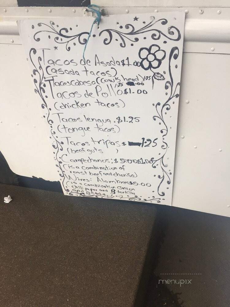 Taqueria El Retono - Portland, OR menu_pic