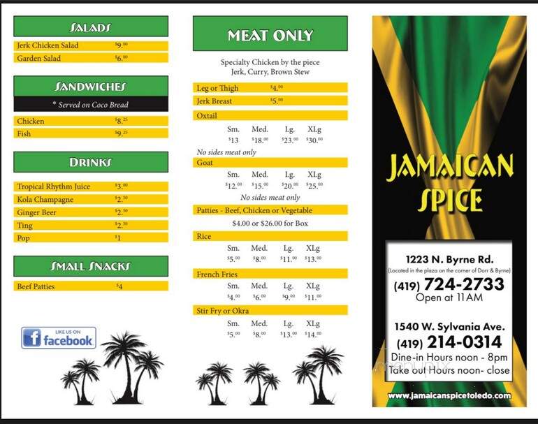 Jamaican Spice - Toledo, OH