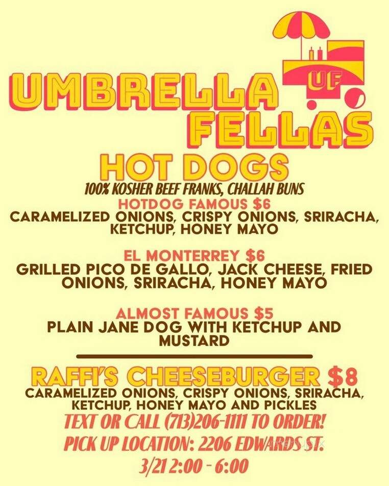 Umbrella Fellas - Houston, TX