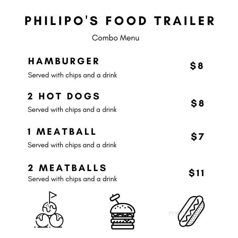 Philipo's Food Trailer - Beckley, WV menu_pic